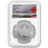 Royal Canadian Mint Stříbrná mince Maple Leaf MS-69 NGC Kanada 1 Oz