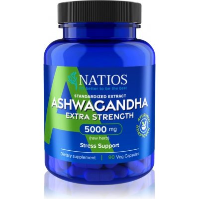 Natios Ashwagandha Extract 5000 mg 90 kapslí – Zboží Mobilmania