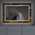 Artalo LED zrcadlo s dekorem D15 50 x 50 cm – Hledejceny.cz