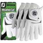 FootJoy WeatherSof Mens Golf Glove Bílá Levá ML 3ks – Zbozi.Blesk.cz