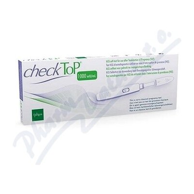 CheckToP 1000 mlU/ml Test hCG – Hledejceny.cz
