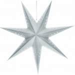 Solight LED vánoční hvězda stříbrná závěsná časovač 60 cm 20x LED – Hledejceny.cz