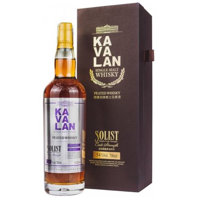 Kavalan Solist Peated Whisky 54% 0,7 l (kazeta) – Zboží Mobilmania