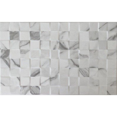 Pamesa Atrium Rimini Blanco Dekor 33,3 x 55,5 cm bílošedá 1,84m²
