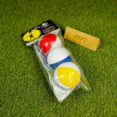 Sada 3 žonglovacích soft míčků Mr.Babache Barva: Bílá