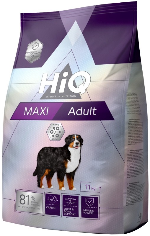 HiQ Dog Dry Adult Maxi 11 kg