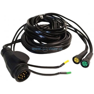 Tanatech Kabeláž elektroinstalace 13-pol 7,0m/2x vývod pro př. osvětlení – Hledejceny.cz