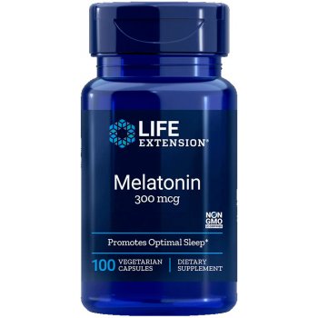 Life Extension Melatonin 300 mcg 100 kapslí