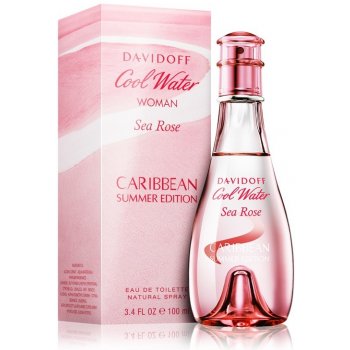 Davidoff Cool Water Woman Sea Rose Caribbean Summer Edition toaletní voda dámská 100 ml