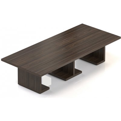 Rauman Jednací stůl Lineart 320 x 140 cm, jilm tmavý