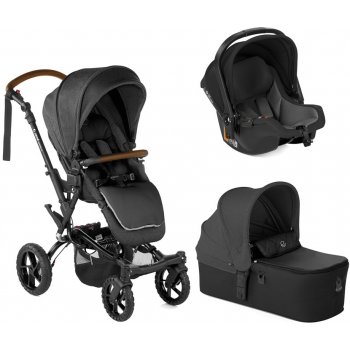 JANÉ kombinovaný Crosswalk R+ Micro + Koos i-size R1 Cold Black 2022