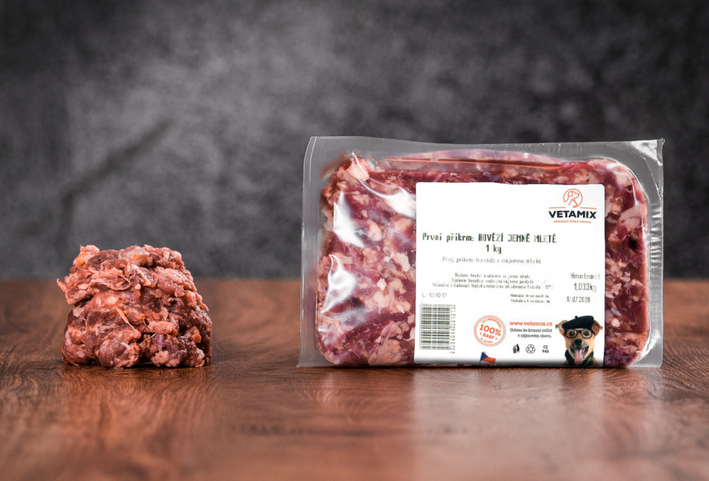 Vetamix Hovězí maso první příkrm 1 kg
