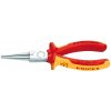 Kleště kulaté Rovné kulaté kleště 160 mm Knipex typu Langback chromované - 3036160