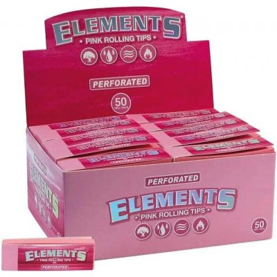 Elements Filtry Pink tips perforované růžové 50 x 50 ks – Sleviste.cz
