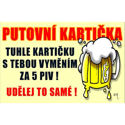 Průkaz Putovní kartička – Hledejceny.cz