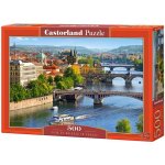 Castorland Pohled na Pražské mosty 500 dílků – Hledejceny.cz