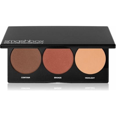 Smashbox Step-By-Step Contour Palette konturovací paletka Deep 8,68 g – Zboží Dáma