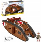 COBI 2995 Great War Britský těžký tank MARK V (Male) no.: 9199 1:35 – Zboží Dáma