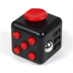 Fidget Cube antistresová kostka Černo červený – Zboží Mobilmania