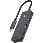 Rapoo USB-C to USB-A & USB-C Hub UCH-4003 – Zboží Mobilmania