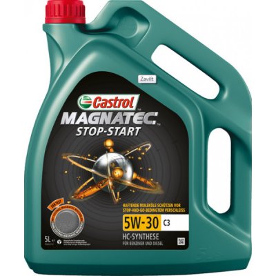 Castrol Magnatec Stop Start 5W30 C3 nalévaný 1 l – Zboží Mobilmania