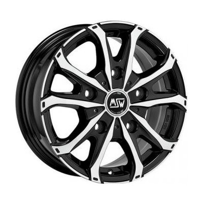 MSW 48 7,5x18 5x112 ET48 gloss black polished – Hledejceny.cz