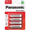 Baterie primární Panasonic Zinc AA 4ks R6RZ/4BP