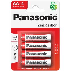 Panasonic Zinc AA 4ks R6RZ/4BP