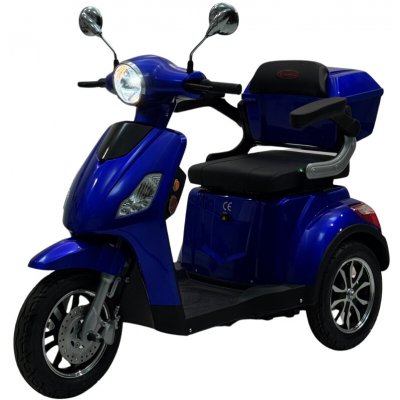 e-FREJ E3 Lithium - elektrická tříkolka modrá – Sleviste.cz