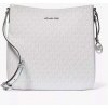 Kabelka Michael Kors dámská kabelka crossbody Jet Set Messenger stříbrná