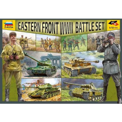 Zvezda Eastern Front WWII Battle Set 5203 1:72
