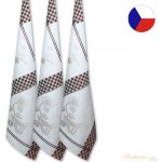 Sleep-well ZAHRADA KOSTKA 50x70cm 3ks HNĚDÁ – Zboží Dáma