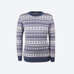 KAMA Merino svetr 5024 světle modrý – Zbozi.Blesk.cz
