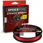 Spiderwire Šňůra Stealth Smooth 8 Červená 150m 0,06mm 5,4kg – Zboží Dáma