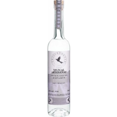 Trascendente Mezcal Artesanal Joven Espadín 40% 0,7 l (holá láhev) – Zboží Dáma