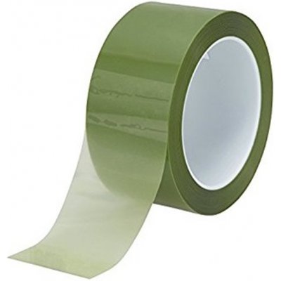 3M Polyesterová páska se silikonovým lepidlem zelená 50 mm x 66 m – Zboží Dáma