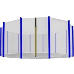 Aga ochranná síť 460 cm na 12 tyčí černá síť / modrá – Zboží Dáma