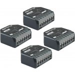 Shelly 2PM Gen4 4ks balení spínací modul s měřením spotřeby 2x 10A (WiFi, Bluetooth, Zigbee, Matter) SHELLY-2PM-GEN4-4-PACK – Zboží Živě