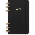 Moleskine Spiral A5 měsíční/týdenní 2026 černý – Hledejceny.cz