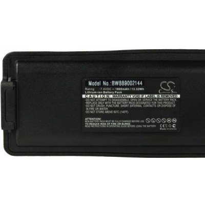 VHBW Baterie pro Hytera HYT TC-720S / HYT TC-700G, 1800 mAh - neoriginální – Zboží Živě