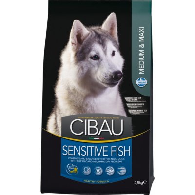 Cibau Dog Adult Sensitive Fish & Rice 2,5 kg – Zboží Mobilmania