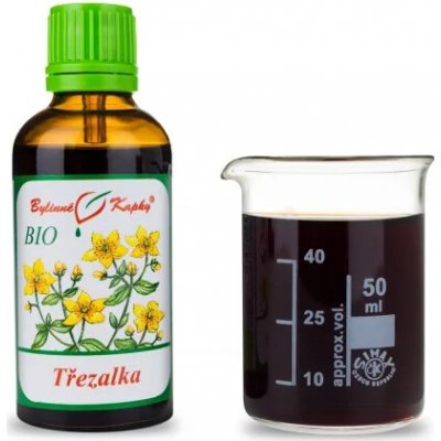 Bylinné kapky Třezalka BIO tinktura 50 ml – Hledejceny.cz
