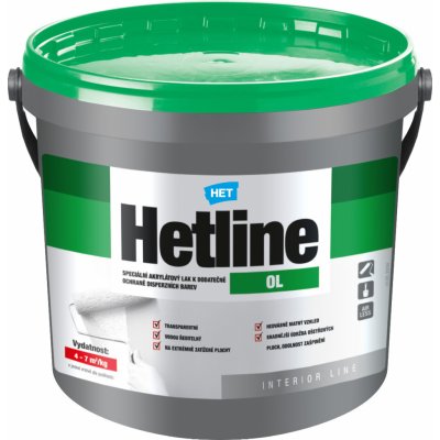 Het HETLINE OL akrylátový lak k ochraně disperzních barev 5kg – Zbozi.Blesk.cz