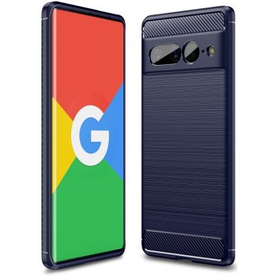 Pouzdro PROTEMIO 51596 FLEXI TPU Kryt pre Google Pixel 7 Pro modrý – Zboží Mobilmania