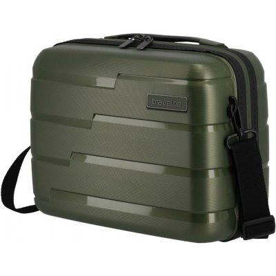Travelite Air Base Kosmetický kufřík 34cm Zelená Olive14L – Zboží Mobilmania