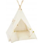 ELIS DESIGN standard Set teepee stan Krémový se střapci – Zboží Mobilmania