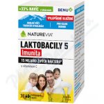 Swiss NatureVia Laktobacily 5 Imunita 40 kapslí – Hledejceny.cz