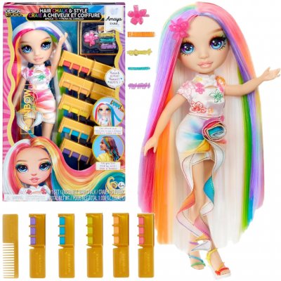 MGA Rainbow High Hair Chalk Style Amaya Raine Sada na Barvení Vlasů – Zboží Dáma
