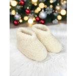 Kotníkové nízké papuče z ovčí vlny teploučké model 105 – Zbozi.Blesk.cz