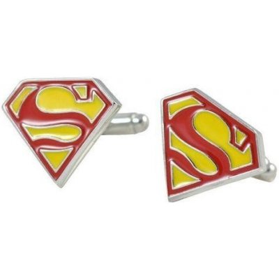 Knoflickarna.CZ manžetové knoflíčky Superman retro – Zboží Dáma